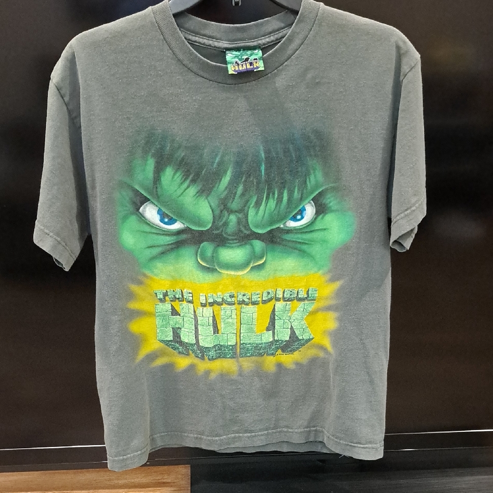 Marvel Vintage Gray Hulk Tees 2003